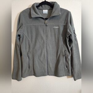Columbia Gray Fleece Jacket